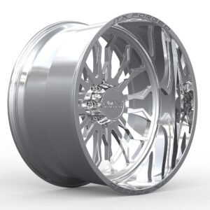 Vorgin Custom Compatible 8x170 10Lugs Truck Rims Aftermarket Big Size Chrome Black High Strength for JTX ford F250